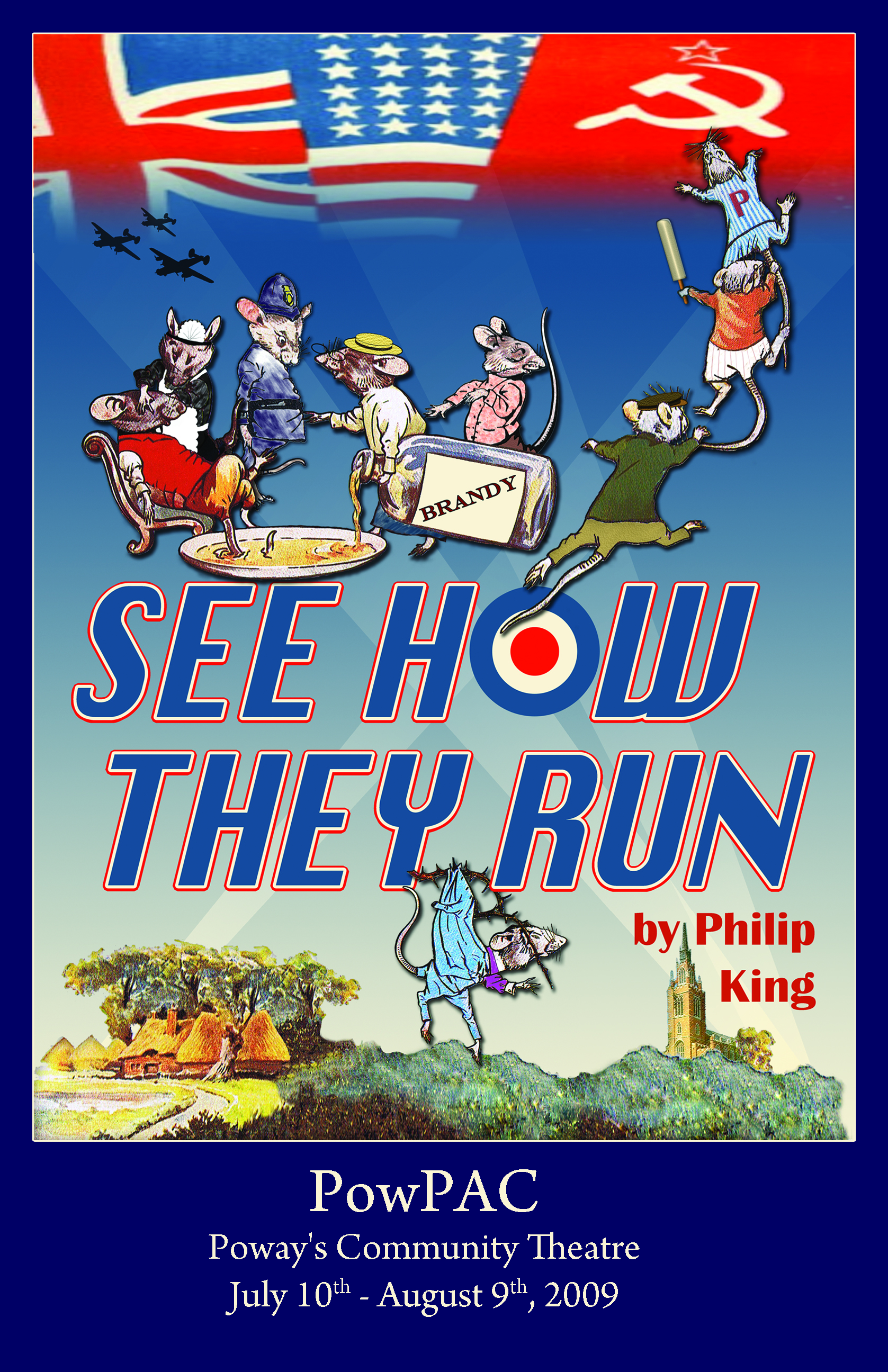 see how they run poster